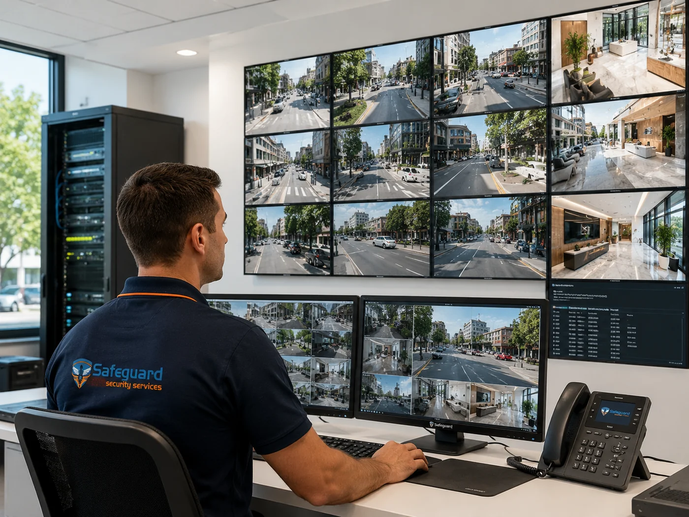 Integrated security workflow across CCTV, access control and monitoring