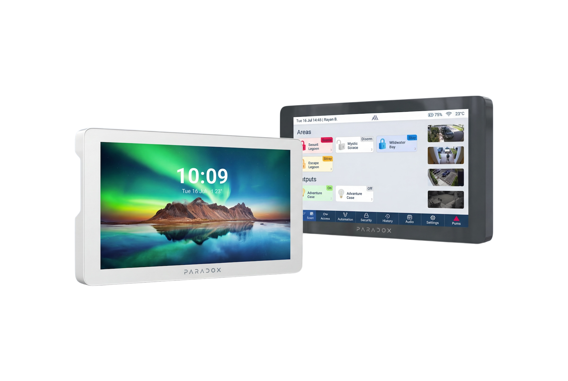 Paradox K70M touchscreen keypad