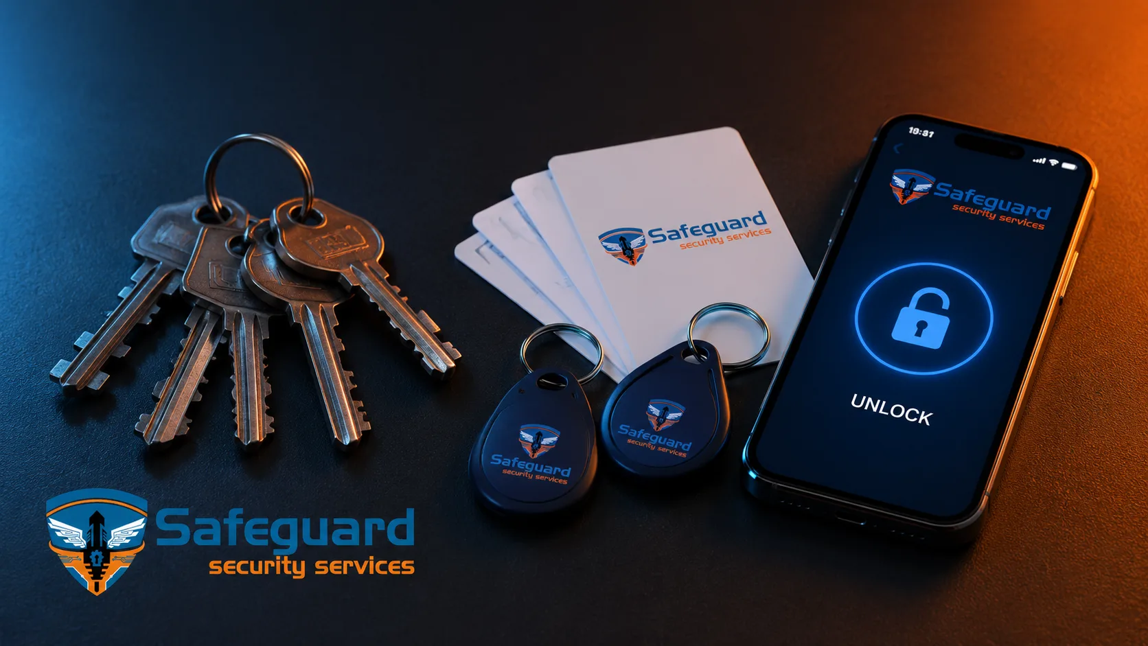 Comparison of traditional keys versus electronic access credentials