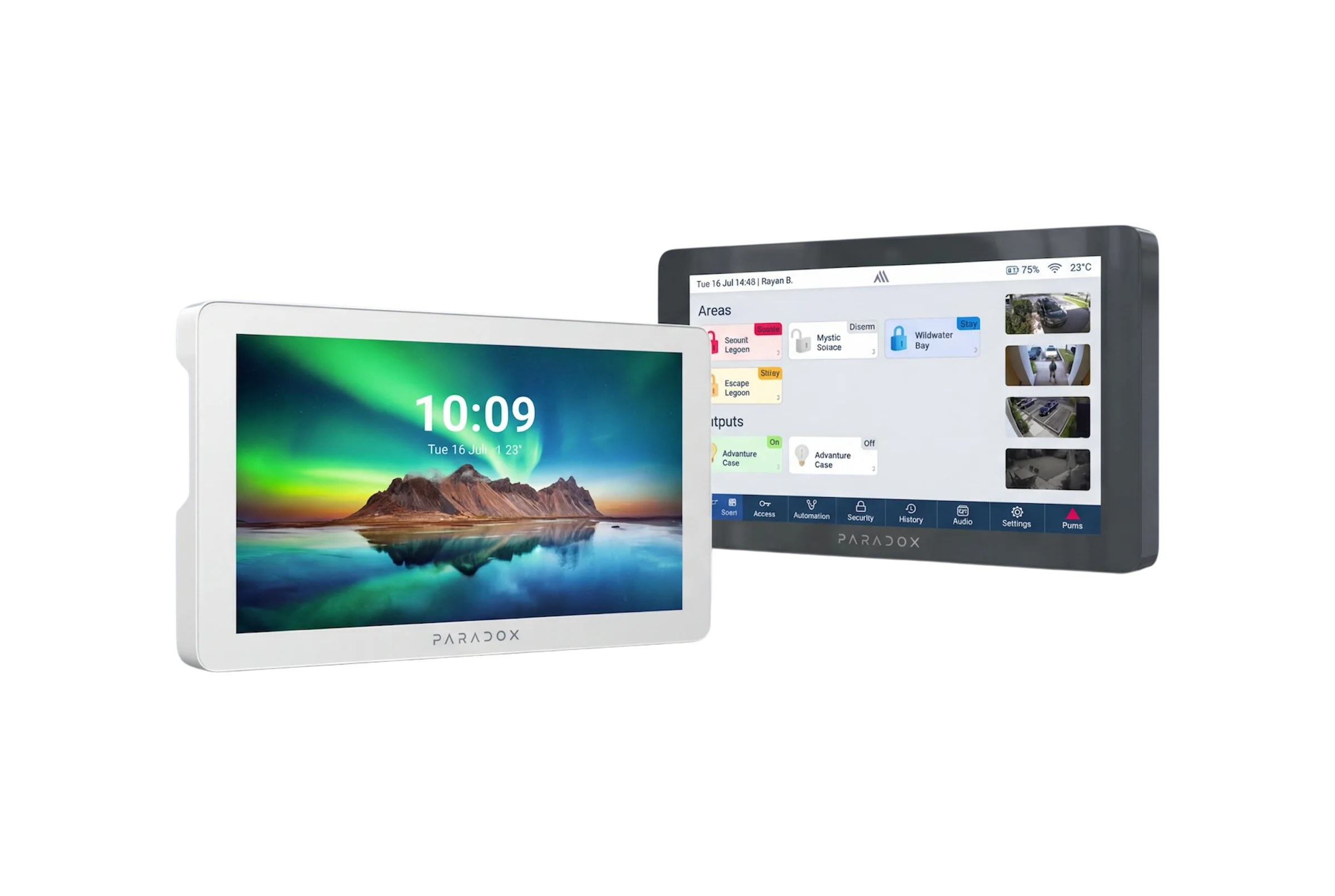 Paradox K70M touchscreen keypad